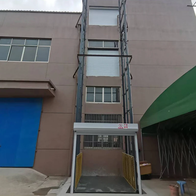 Customized Warehouse Goods Lift Freight Elevator Industrial Elevator Lift Hydraulic Small Cargo Lift