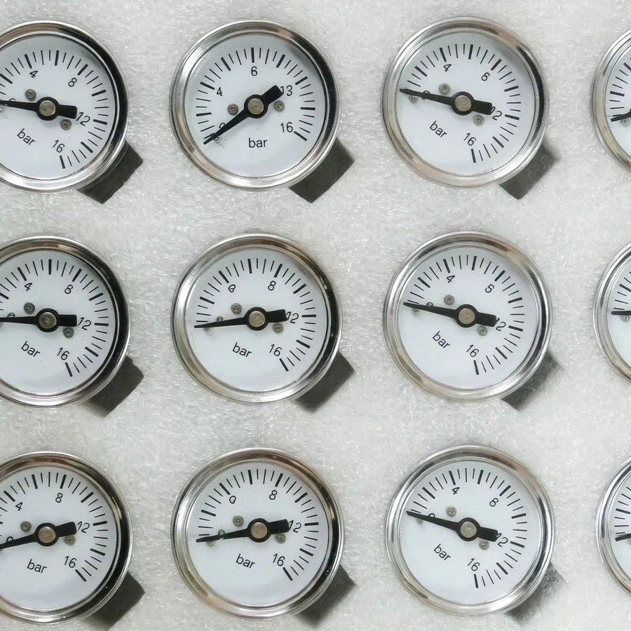 Small pressure gauge Y30 axial coffee machine, milk frother, water pressure reducing valve, waterproof 1183S type