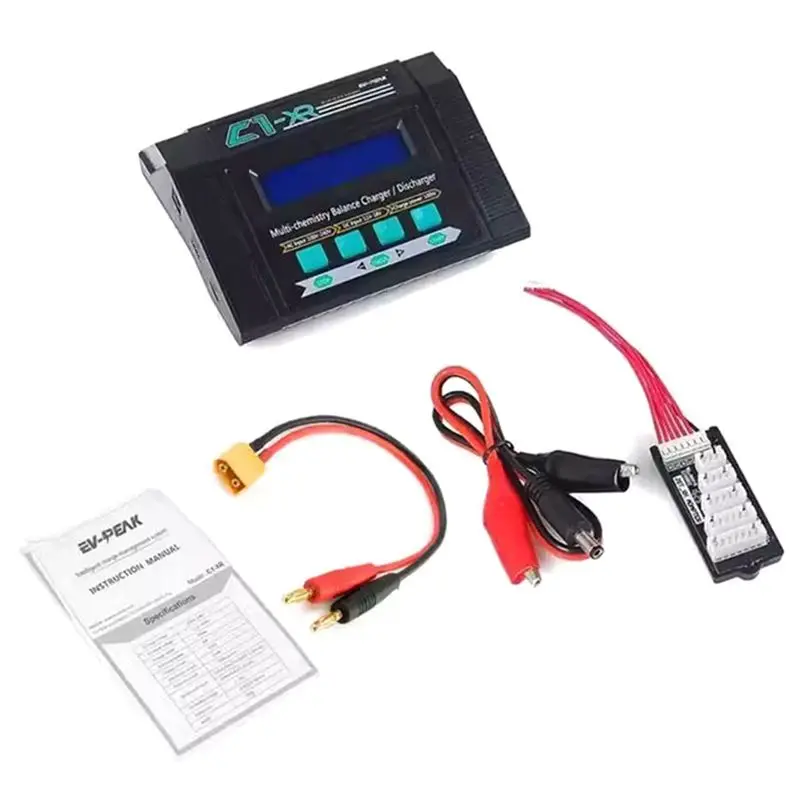 BETTER MEC1XR Balance 100W 10A 1-6S AC/DC Dual Input Balance With JST XH Adapter Board For Lipo Nimh Nicd Batop8
