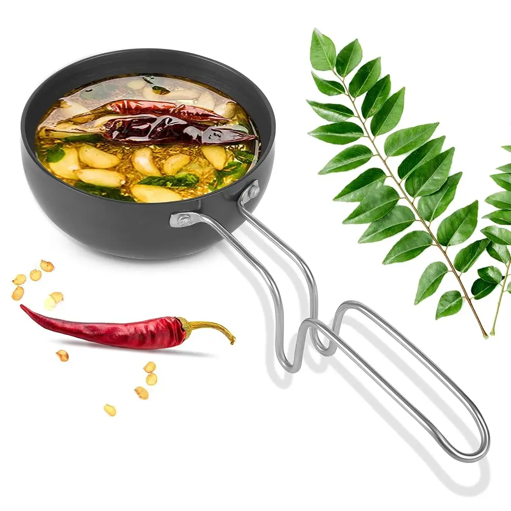 

Устойчивое к царапинам покрытие - мини- и большие сковороды Tadka для яиц, специй, плавления масла и многого другого (диаметр 5 дюймов)
