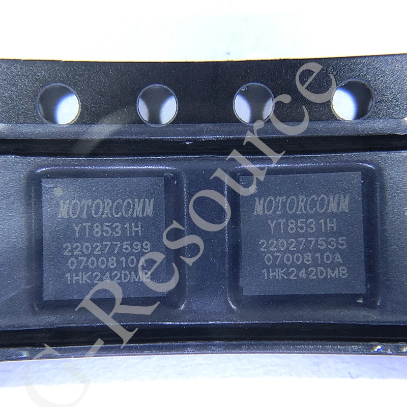 (5pcs) YT8531H YT8531 QFN40 Gigabit Ethernet 4/5G communication equipment Chip
