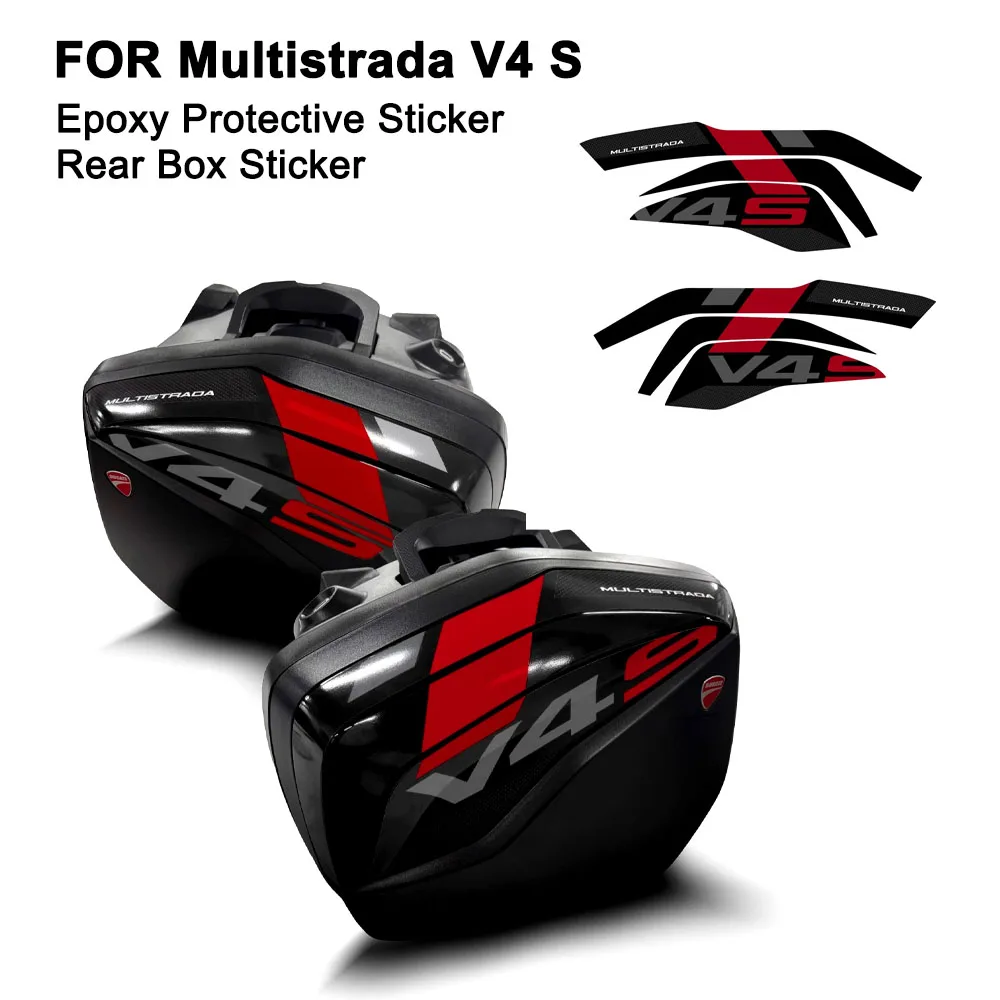 Resin Art Sticker - For Ducati Multistrada V4 S Motorcycle