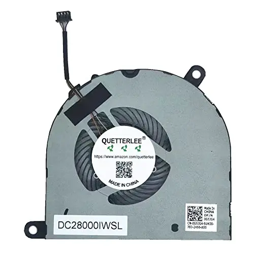 

Replacement New Laptop Integrated Graphics H-Series Processors CPU Cooling Fan for Dell Latitude 5480 5490 5491 5495 Series Fan