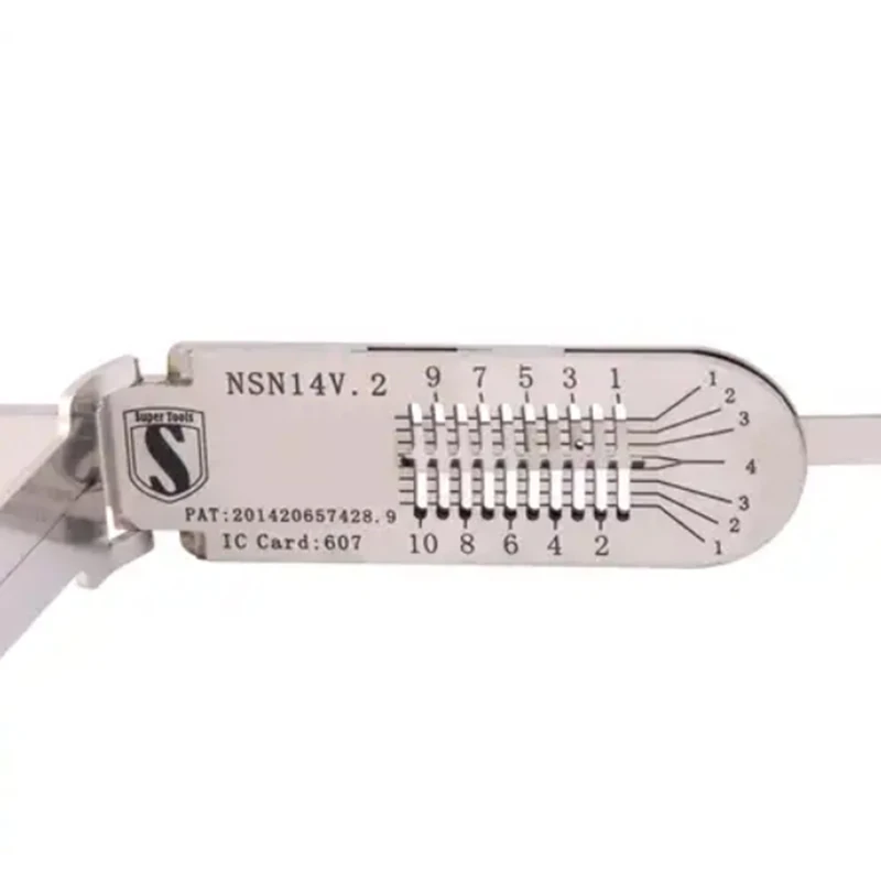

TLF Super Auto Decoder and Pick Tools NSN14 V.2 Car Supplies smith Pick