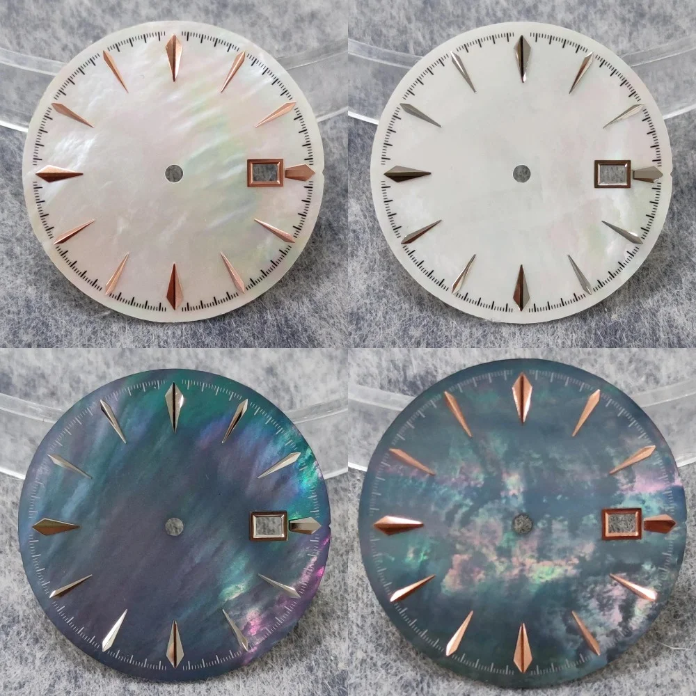 Watch NH35 35mm Dial Pearl shell dial Cocktail surface Watch for NH35/NH36 Automatic movement