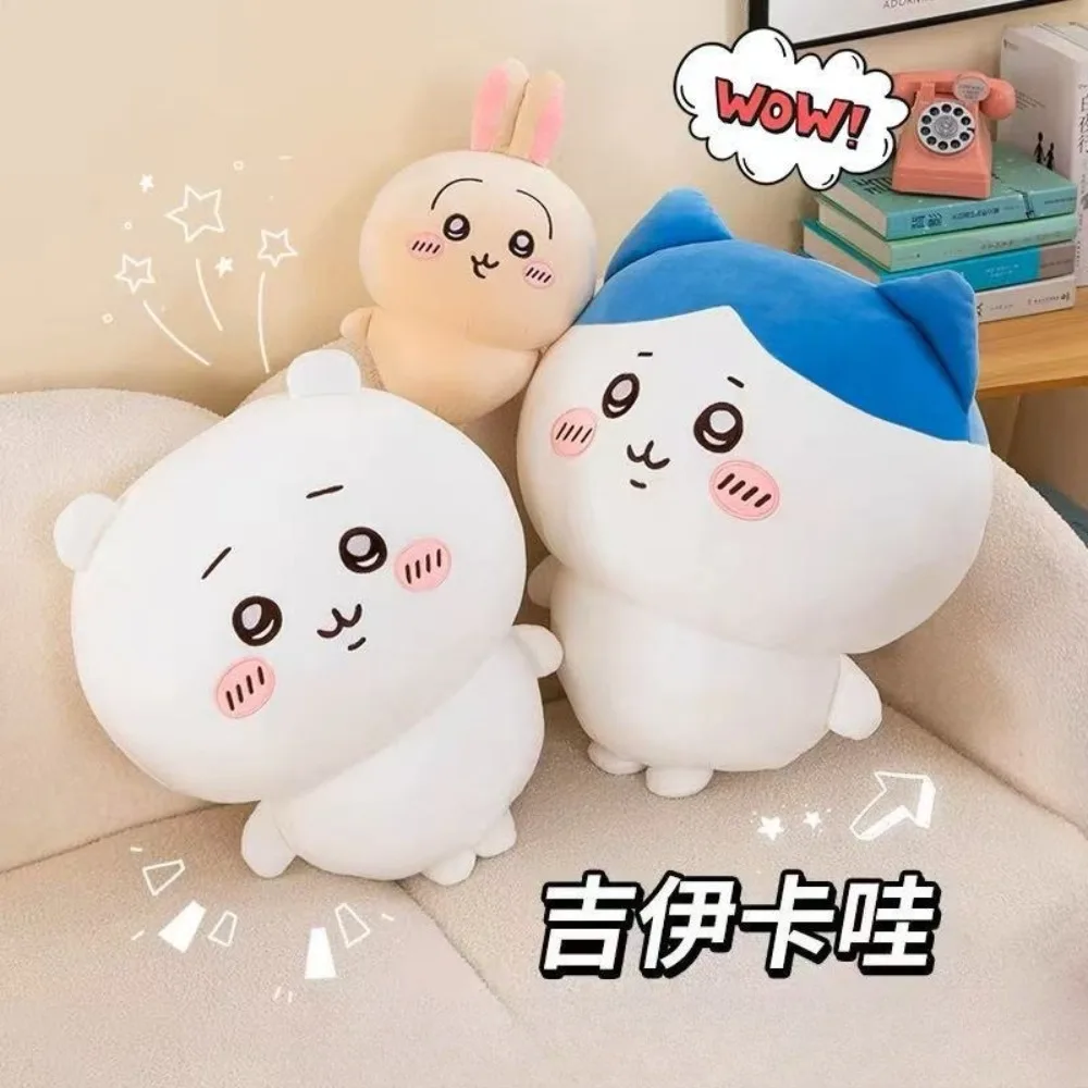Usagi Plush Toy Chiikawa Kawaii Stuffed Animal Pillow Cushion Gift for Fans Super Cute Soft Doll - view 4