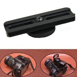 Aluminum Adjustable DSLR Camera Flash Hot Shoe 20mm Rail Picatinny Mount Adapter for Red Dot View Finder & Optics Scope Sight