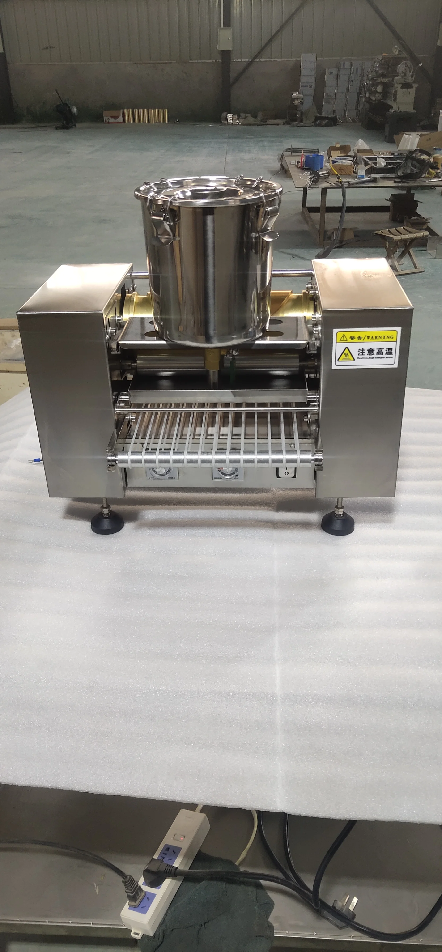 Automatic Commercial Use Thousand Layer Pancake Mini Mille Crepe Cake Machine Mango Durian Spring Roll Skin Crepes Making Maker