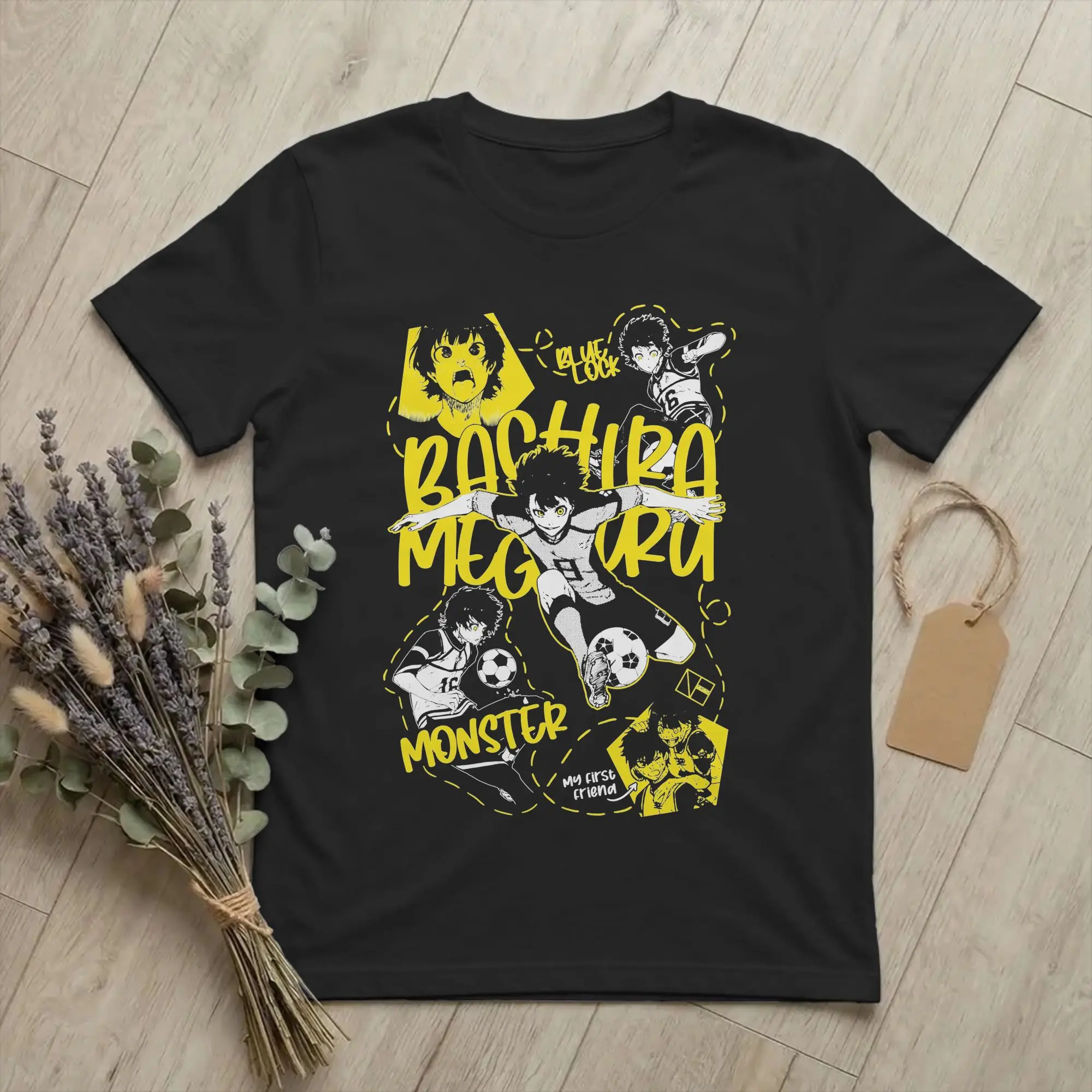 Bachira Meguru Blues Locks T Shirt Men Women's Pure Cotton Crazy T-Shirt O Neck  Tee Shirt Short Sleeve Clothes Summer