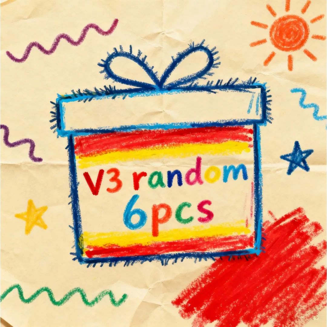 

2025 высококачественная реплика V3, серия слепых коробок с персонажем мультфильма, милый кулон, виниловая кукла, коробка-сюрприз, брелок, подарок на день рождения