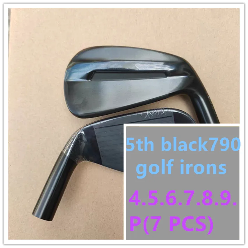 

New 790 iron 5th generation black 790 golf irons set 4-9P (7 PCS) with head cover