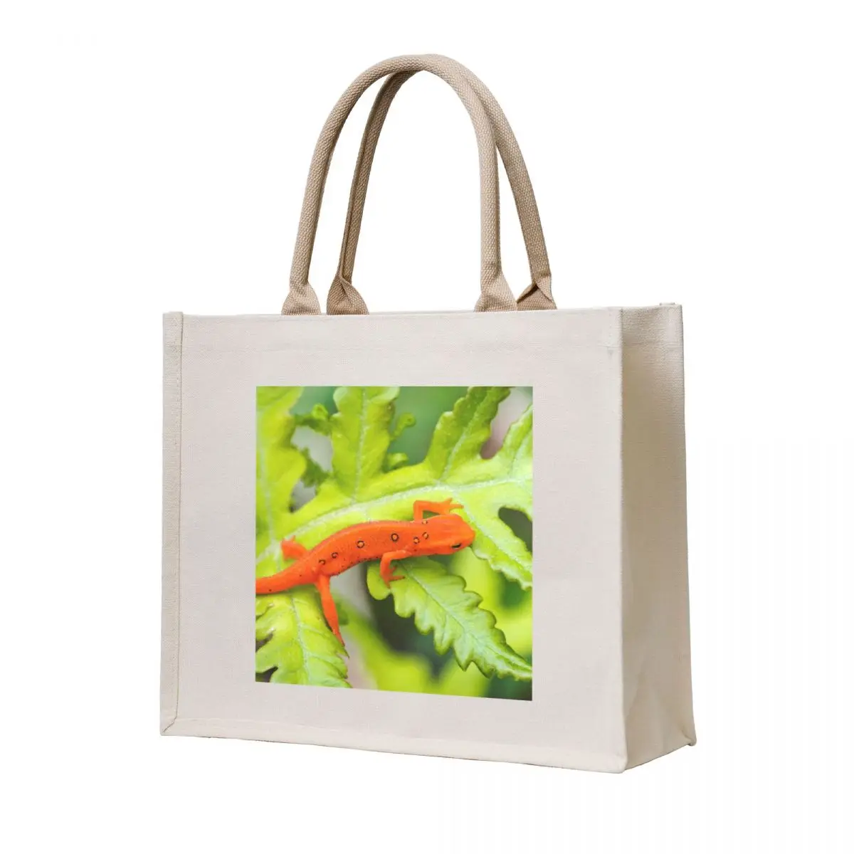 

Red Eft Eastern Newt Tote Bag shopper bag woman Gift bags custom canvas bag luxury women