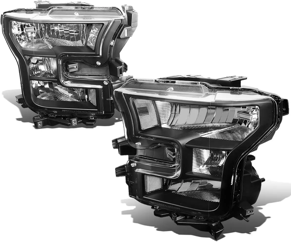 

Фара в сборе, совместимая с Ford F-150 13th Gen 2015-2016 2017, замена галогенных фар со стороны водителя и пассажира,