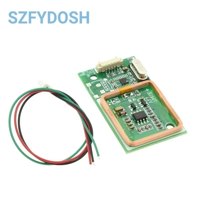 RFID UART Reader Wireless Module 7491E 3Pin 125KHz Card Reading EM4100 8CM DC 5V For IC Card PCB Attenna Sensor Kits