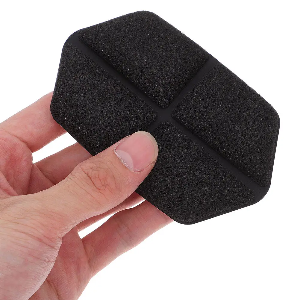 10Pcs Inner Pads Self-Adhesive Sponge High-Density Breathable Washable Bike Liner Padding Insert Cycling