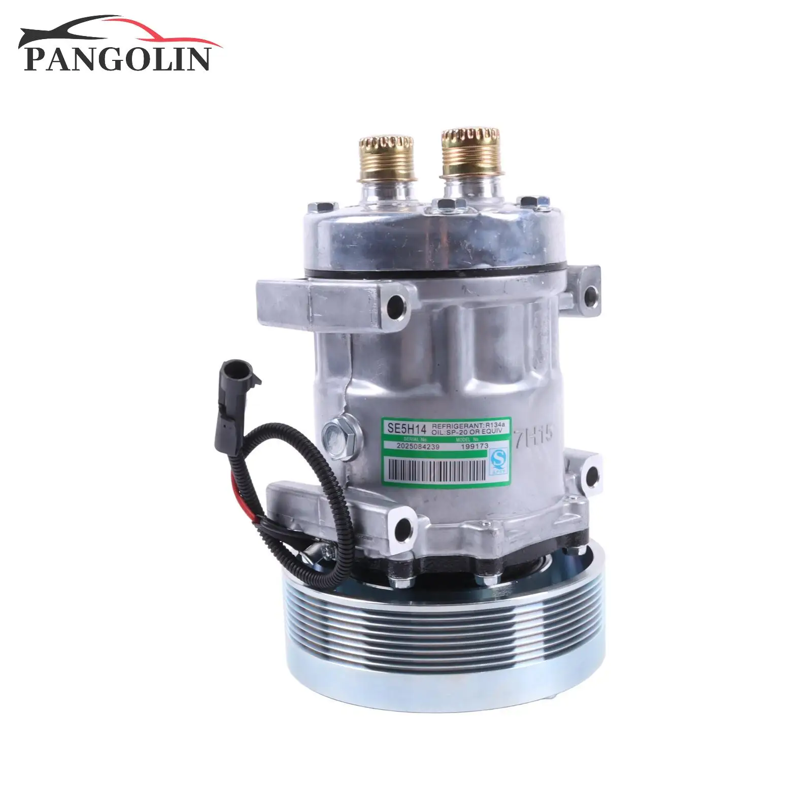 

12V 8PK A/C Compressor For New Holland TG255 TG285 TG210 Case MX230 MX285 MX210 Tractors 317008A3 86993463 504078610 75R-81412