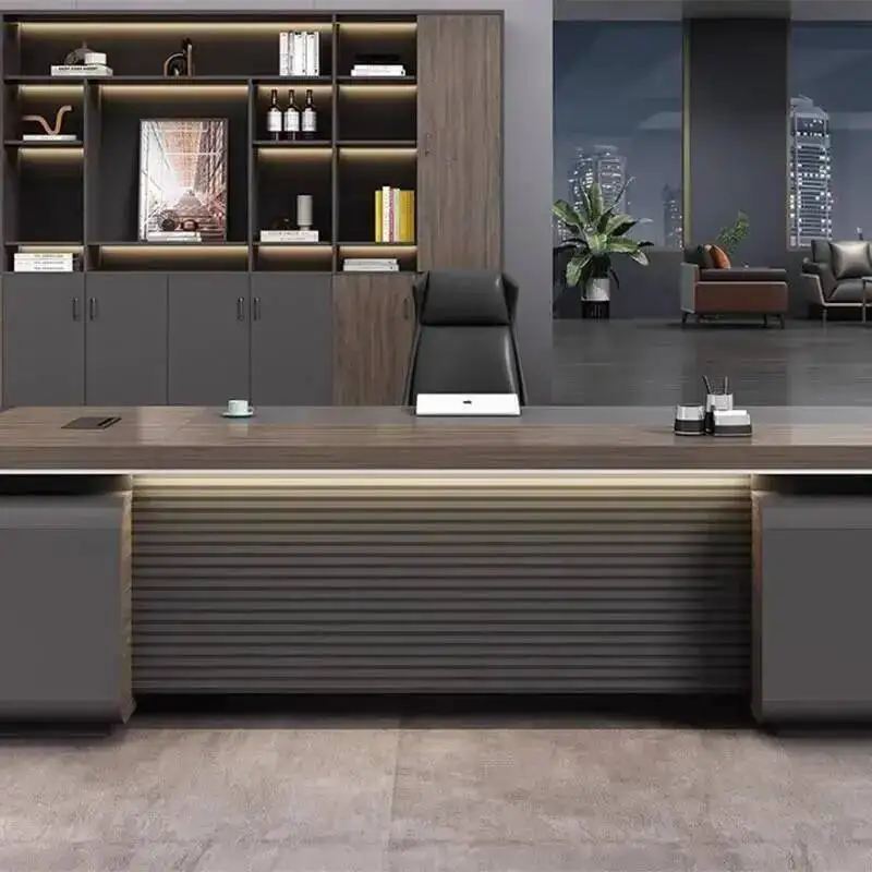 Drawer Large Computer Modern Cheap Gaming Table Writing Office Computer Desks Study Wooden Drawers Mesa Para Computador Ornament