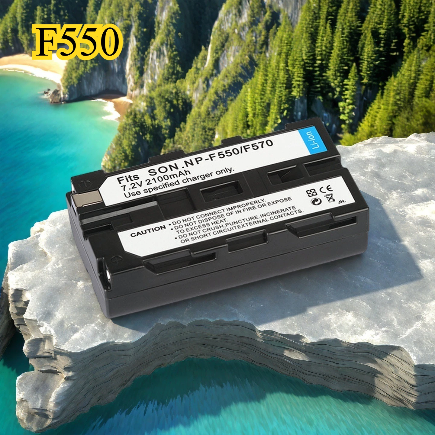 

2100mAh NP-F550 Battery Suitable for Sony CCD-RV100 CCD-SC55 CCD-SC7 CCD-SC5 CCD-SC6 CCD-SC5/E CCD-SC65 Lithium Battery