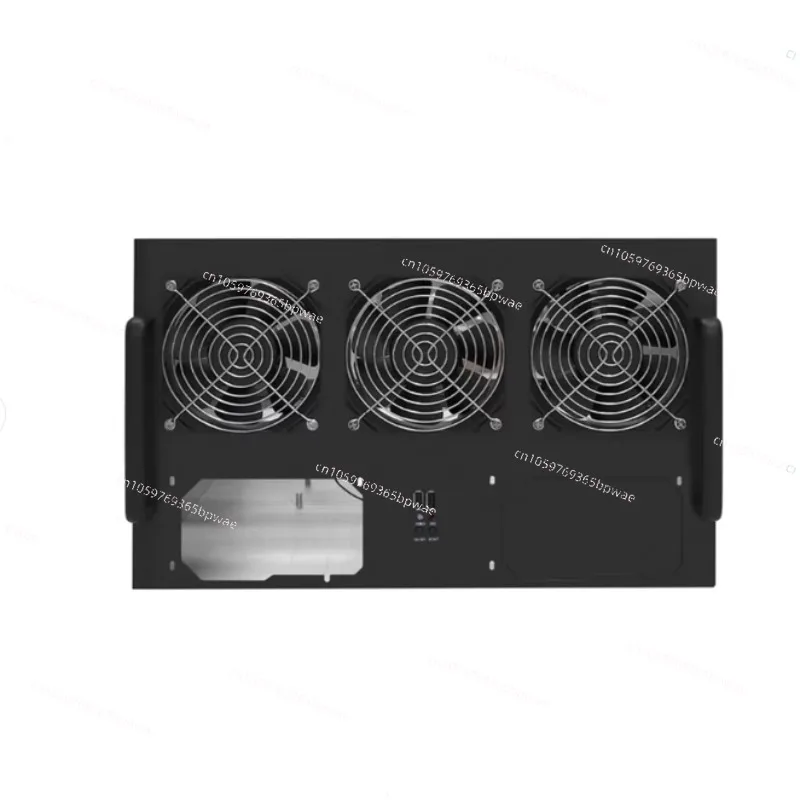 

6u Rack-mount Chassis 6 Graphics Cards/8 Graphics Cards Violent Fan ATX Motherboard Dual Power Supply