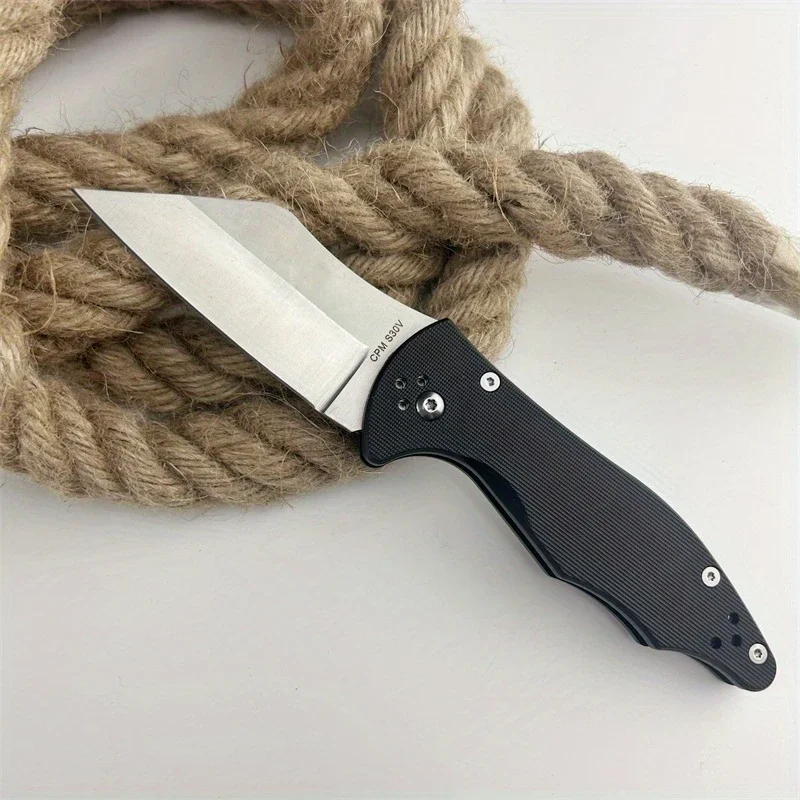 

Folding Pocket Knife C85 G10 Handle Camping Hunting Fishing Survival Multi-fuctional Portable High Quality High Hardness Knife