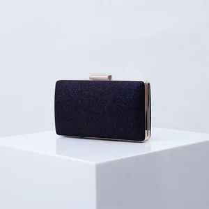 Frauen Nacht Clutch Bag Pailletten der Frauen Clutch Crystal Day Clutch Bag Hochzeitsfeier Bankett Schwarz/Gold Silber 6 Hauptverkäufe Schwarz und Silbertasche - №6