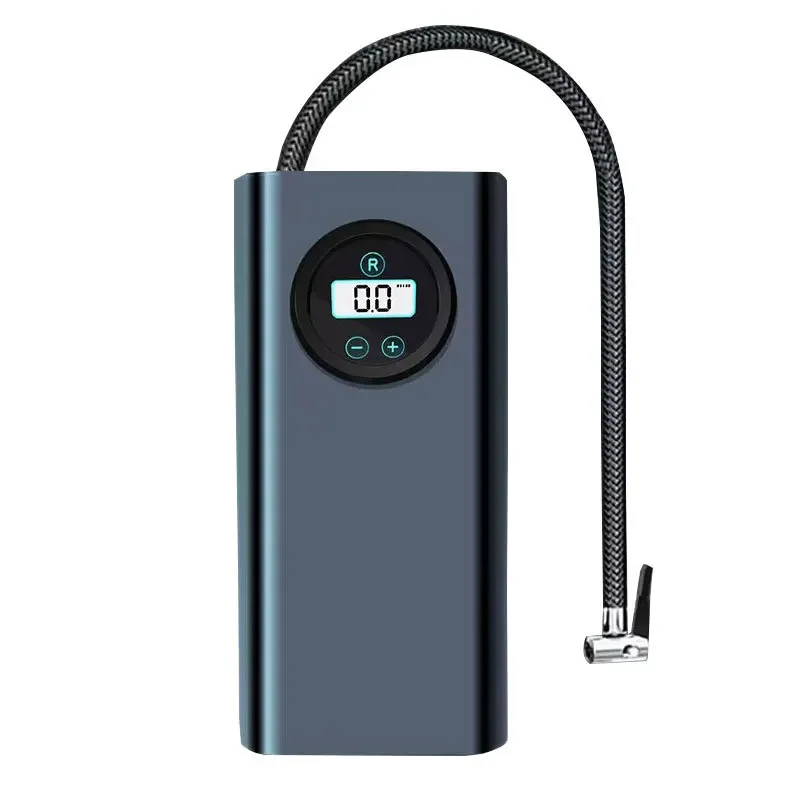 Utility Wireless Pointer And Digital Display Car Air Pump Portable Household Rechargeable Lithium Battery High-power Pump
