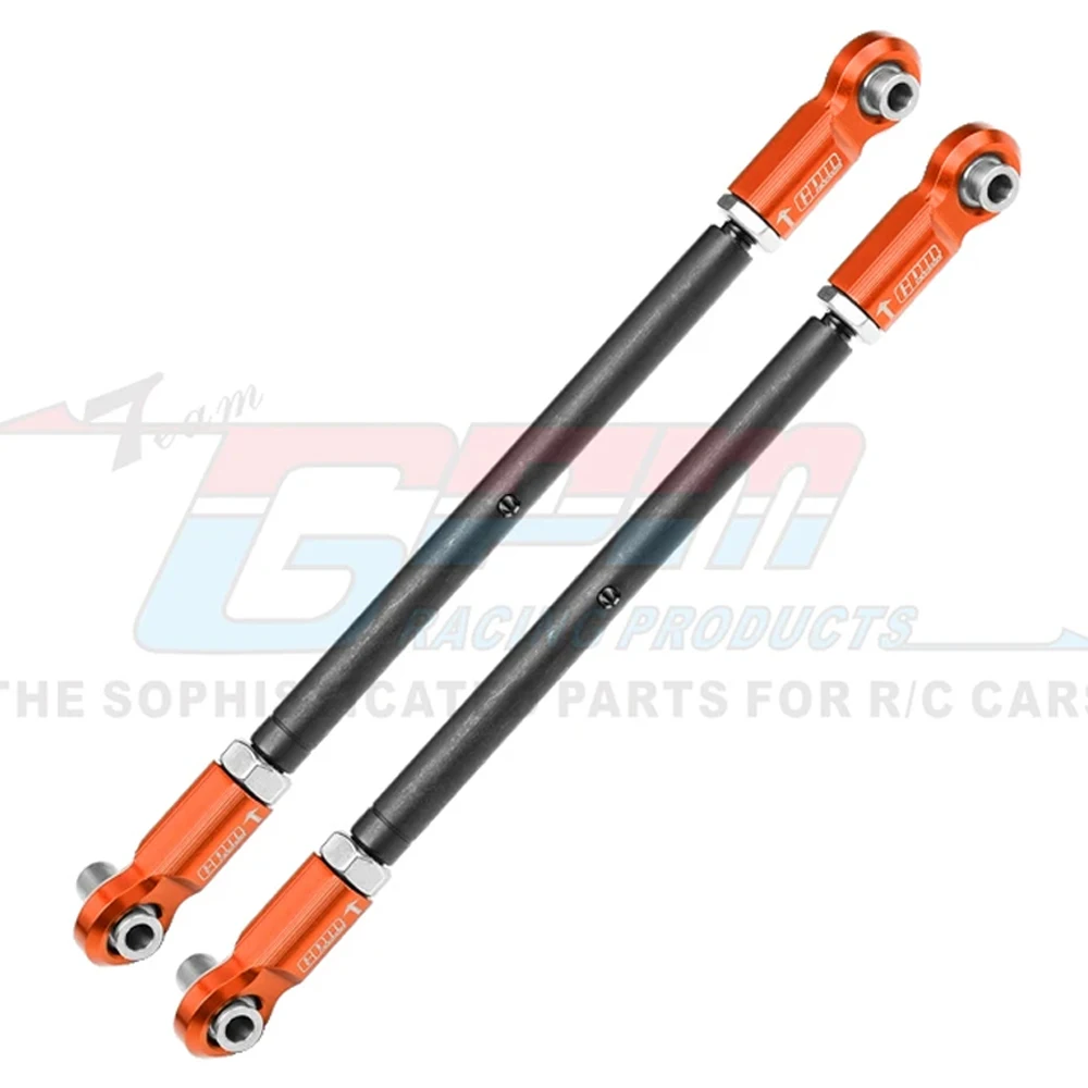 GPM لـ Traxxas 1/6 FUNCO PRO مقياس 1/5 X-MAXX X-Monster 6S 8S شاحنة كبيرة RC سيارة معدنية ألومنيوم قضيب ربط أمامي 7748