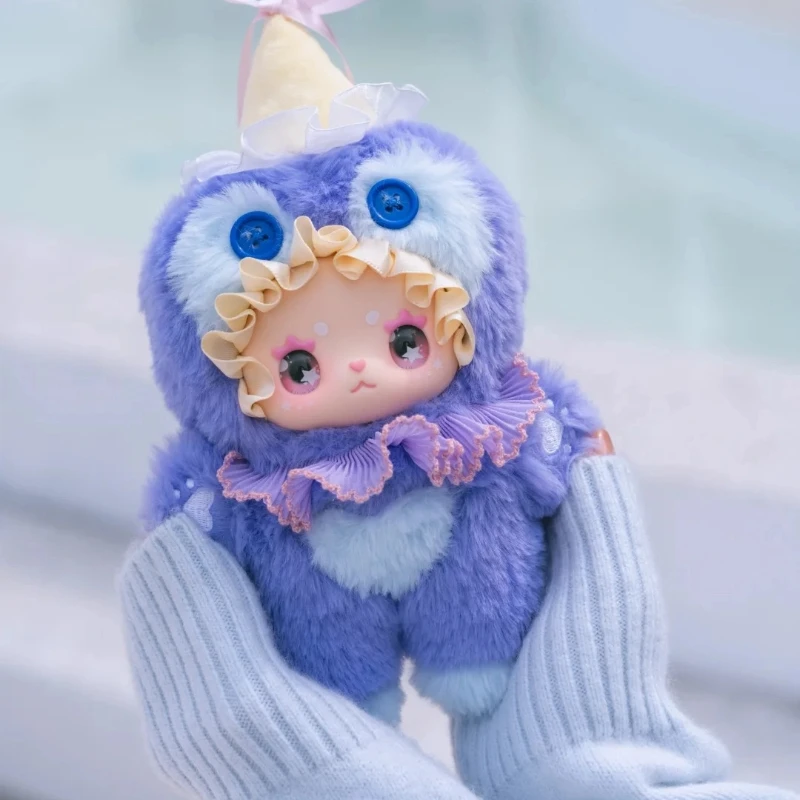 حقيقية جميلة إيما نكهة تويست سلسلة أفخم صندوق أعمى العصرية اليدوية الفينيل الوجه دمية سيارة حلية قلادة تحصيل هدية