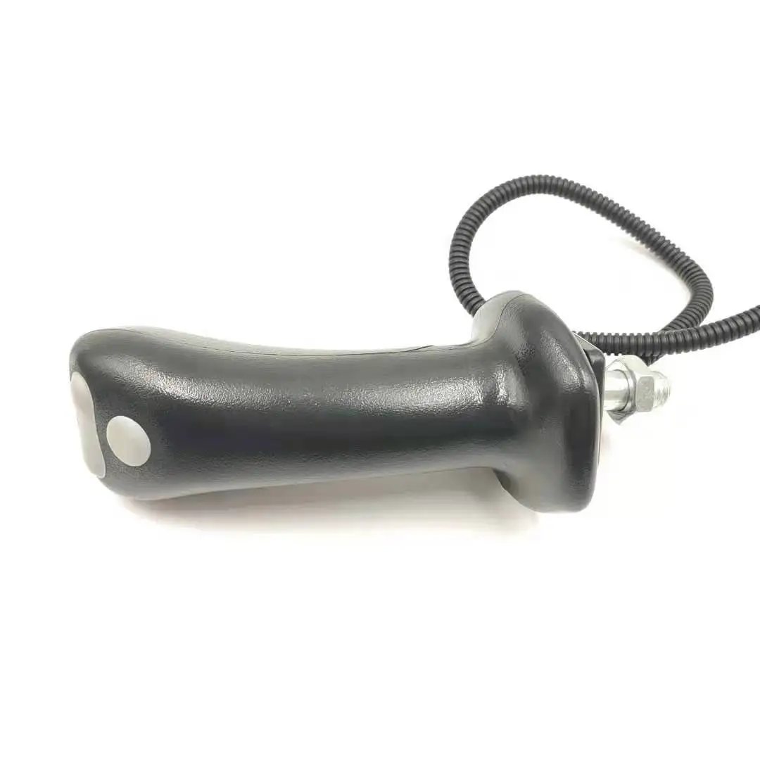 for excavator accessories for Yuchai for Longgong for Xugong for Revo 65/75-8/80 Rexroth joystick handle glue 4 button keys 14mm