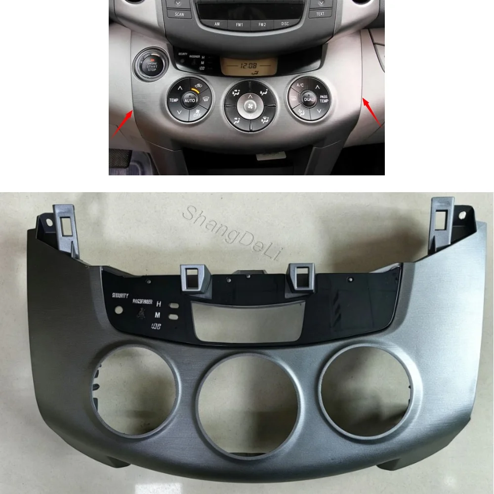 

Car Dashboard Air Conditioner Adjust Button Panel Cover Fit for Toyota RAV4 2009 2010 2011 2012 2013 Car Accessories