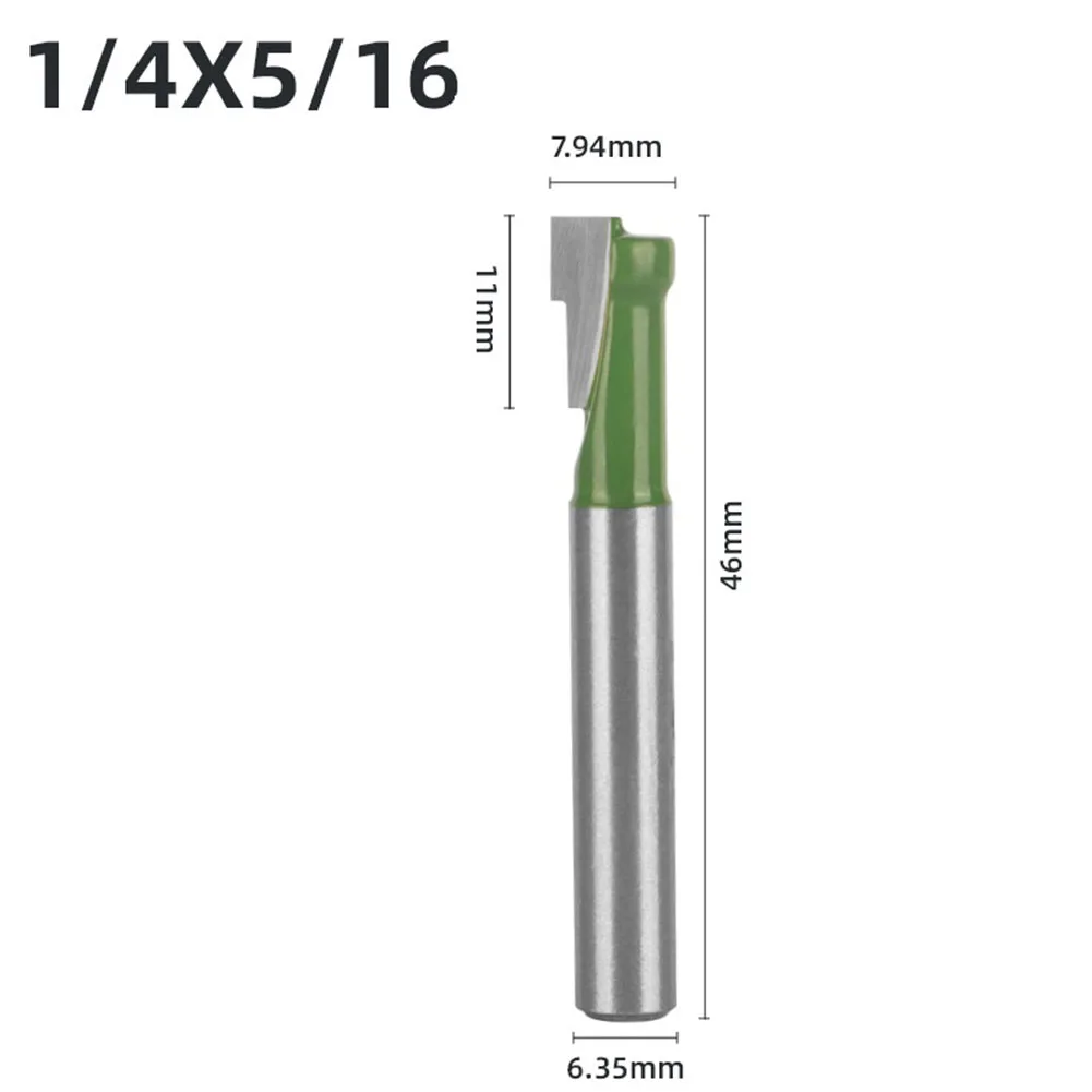 6.35mm 1/4inch Shank T-Slot Cutter Router Bit T Slotting Milling Cutter For Solid Wood Particle Board Woodworking Tools