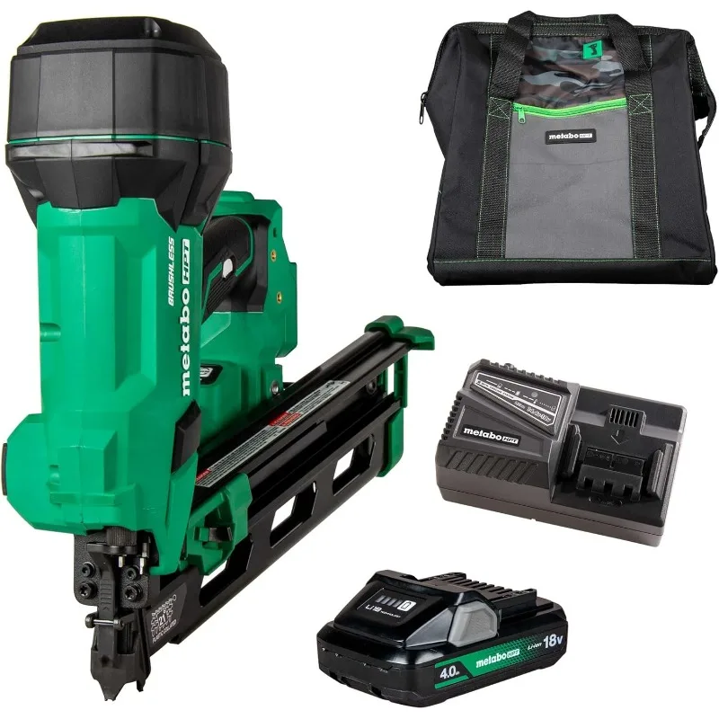 أداة تثبيت لاسلكية، 18 فولت - 4.0 أمبير، متعددة فولت ™ ، 21 درجة، 3-1/2 بوصة مسامير شريطية بلاستيكية، NR1890DRA #2