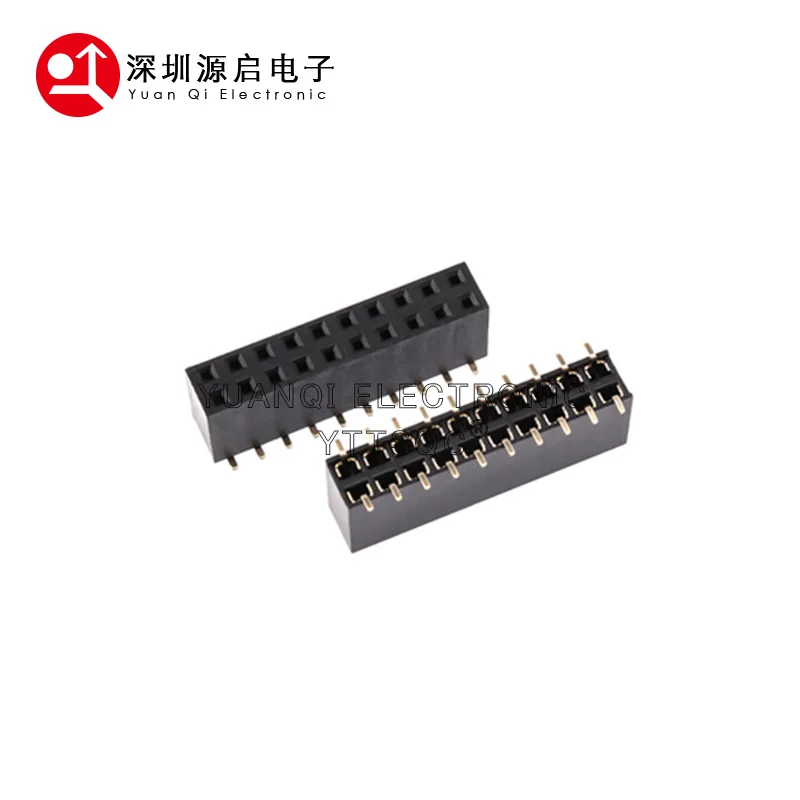 20pcs 2.54mm PH8.5mm 2x10P 20Pin 2*10Pin Double Row SMD Surface Mount Type Female PCB Pin Header Socket Connector