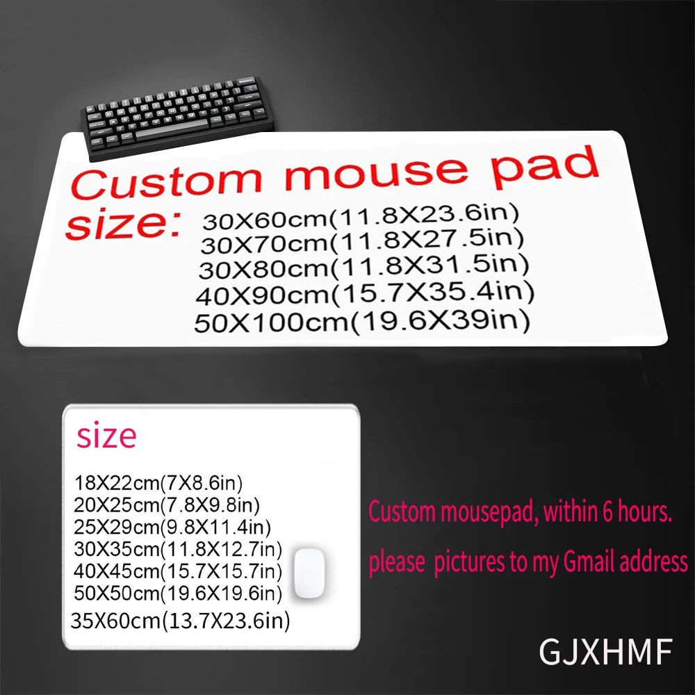 Personalized Anime Mouse Pad,Custom Mousepad Print Diy Large Playmat Gaming Customized Size 60x35 Logo Bulk Discounts Deskmat