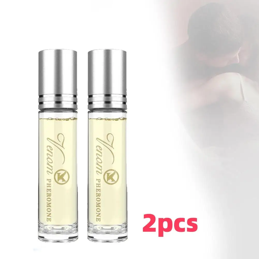 2PCS Perfume for Men Women Ball Perfume Women Pheromone Men'S Essential Oil Perfume Attracts The Opposite Sex Lasting Fragrance