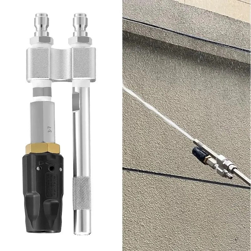 

Tip M5 Nozzle 1000-4050Psi 3-7 GPM Time Saving Pressure Washer Long Reach Soap Nozzle Adjustable Spray for Replacement