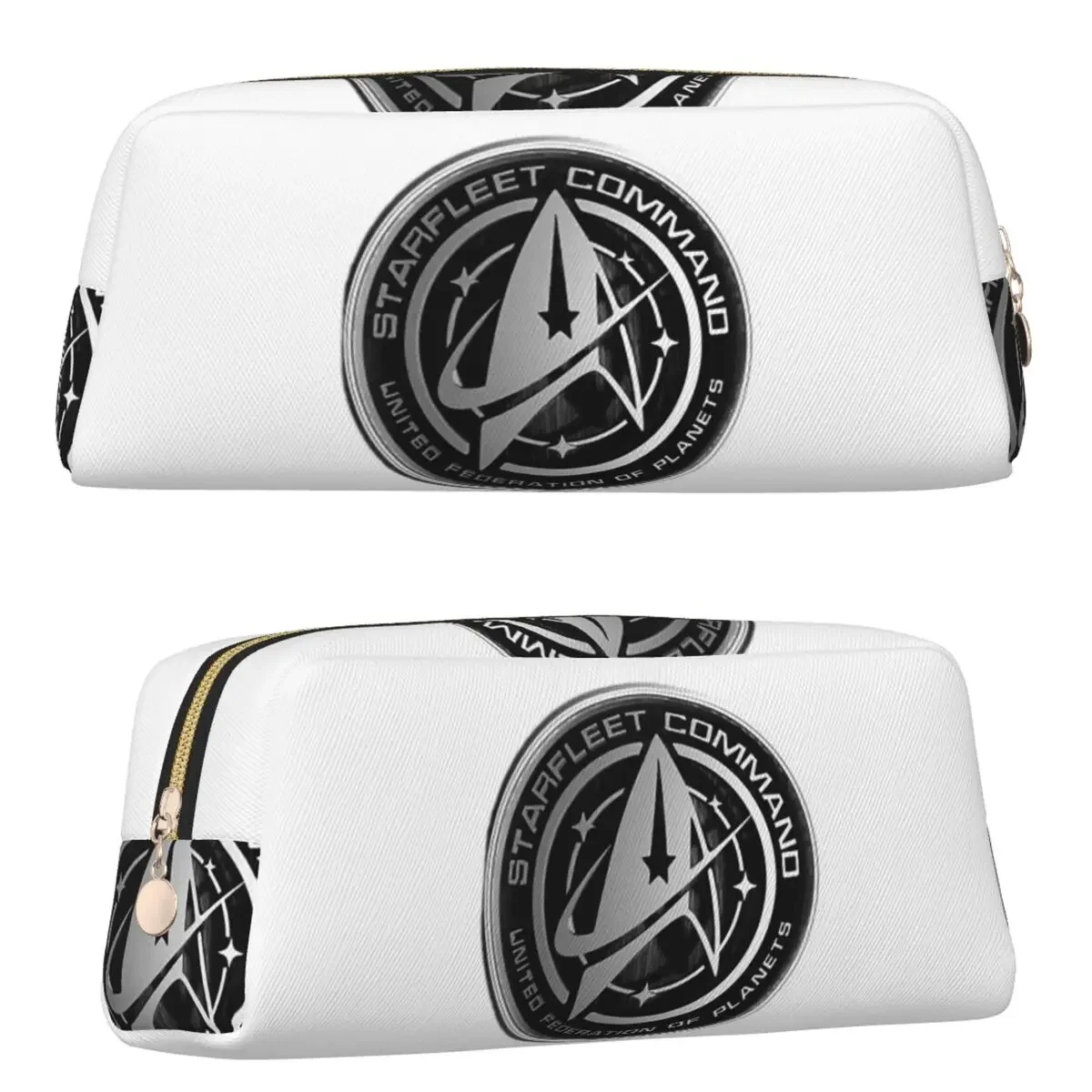 Star Treks Science Fiction TV Series Pencil Cases for Students Gifts Pen Box Pencil Bag Pencil Pouch Storage Stationery Supplies