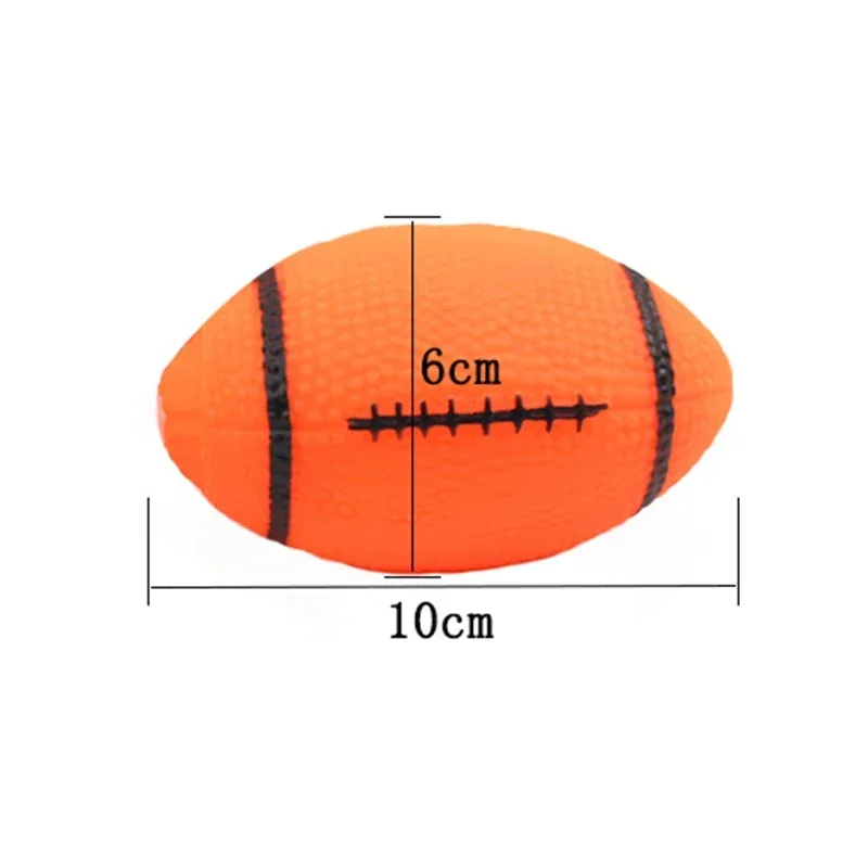 1pcs Diameter 6cm Squeaky Pet Dog Ball Toys for Small Dogs Rubber Chew Puppy Toy Dog Stuff Dogs Toys Pets Brinquedo Cachorro