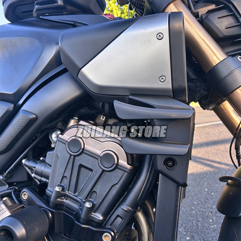 CB650R Winglet Side Spoiler Lower Lip Downforce Naked For HONDA CB650R CB 650 R 2024 2025 2026  Front Spoilers