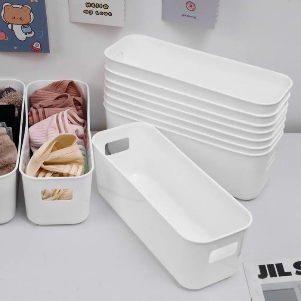 

Portable Stackable Desktop Storage Box Large Capacity Coverless Kitchen Organizer Bin Storage Drawer