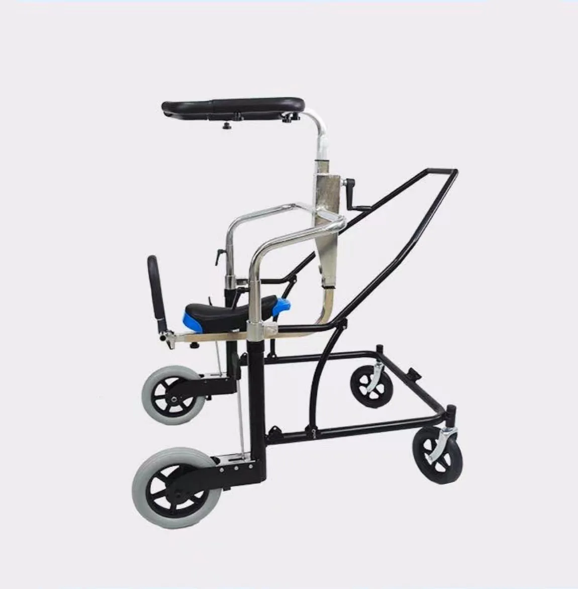 High-end anti-roll disability allows walker hemiplegia, lower extremity training walker, stainless steel standing frame