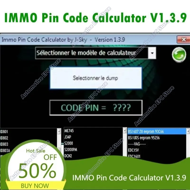 2026年ベストセラー-immo-pinコード計算機-v139-修理ソフトウェア-psa、オペル、フィアット診断ツール用-immo-pinコード