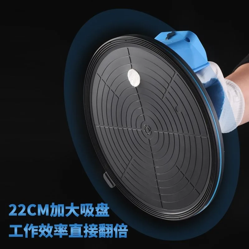 Heavy‑Duty Electric Vacuum Suction Lifter, Air‑Pump Powered Holder for Large Tile & Glass Panel Mounting