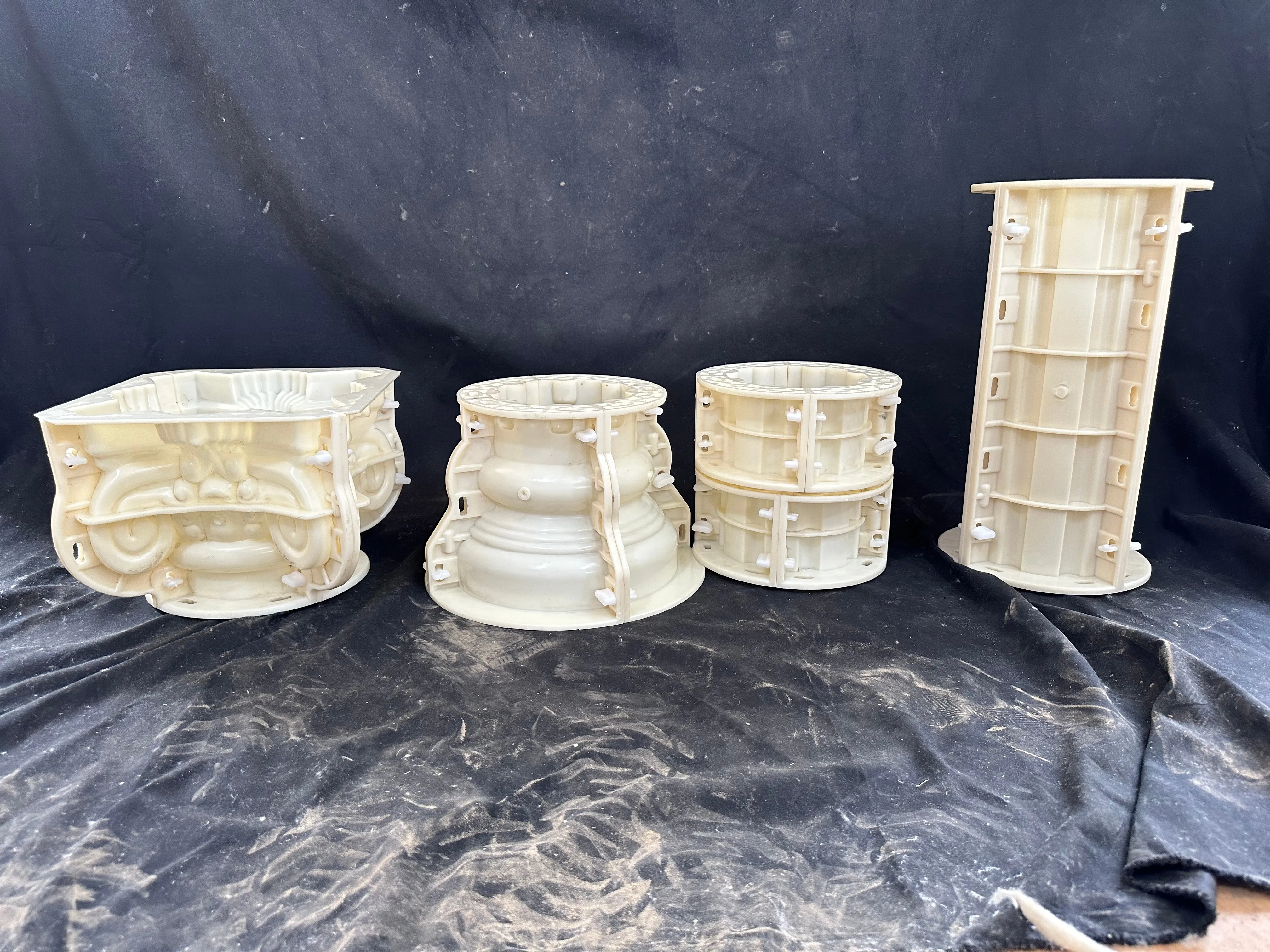 D：15cm H：100cm Roman column mold cement round European villa gate plastic building template smooth round column mold