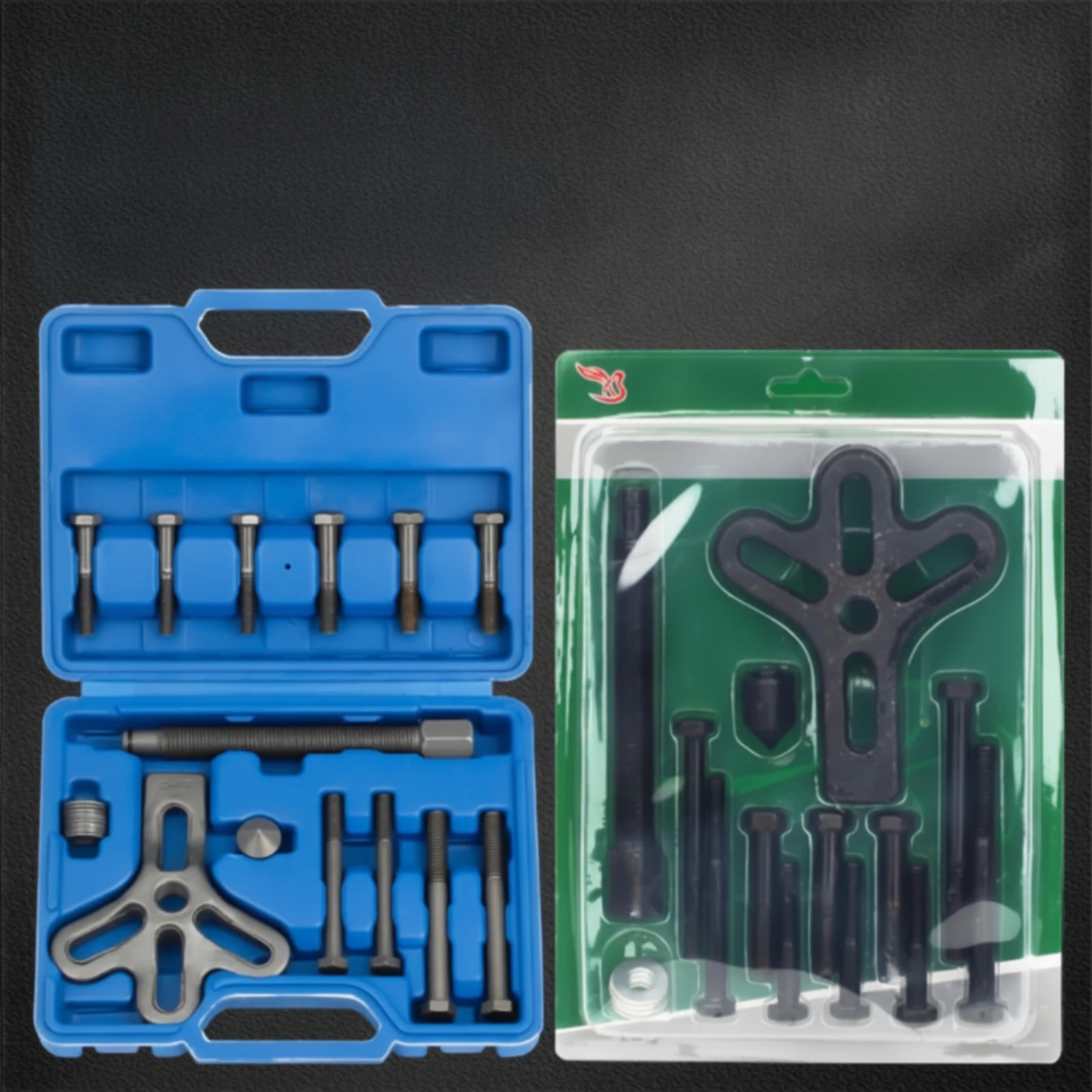 Steering Wheel Puller 13-Piece Steering Wheel Puller Kit Hardened Rust-Resistant for Mechanics, Auto Repair, Workshops
