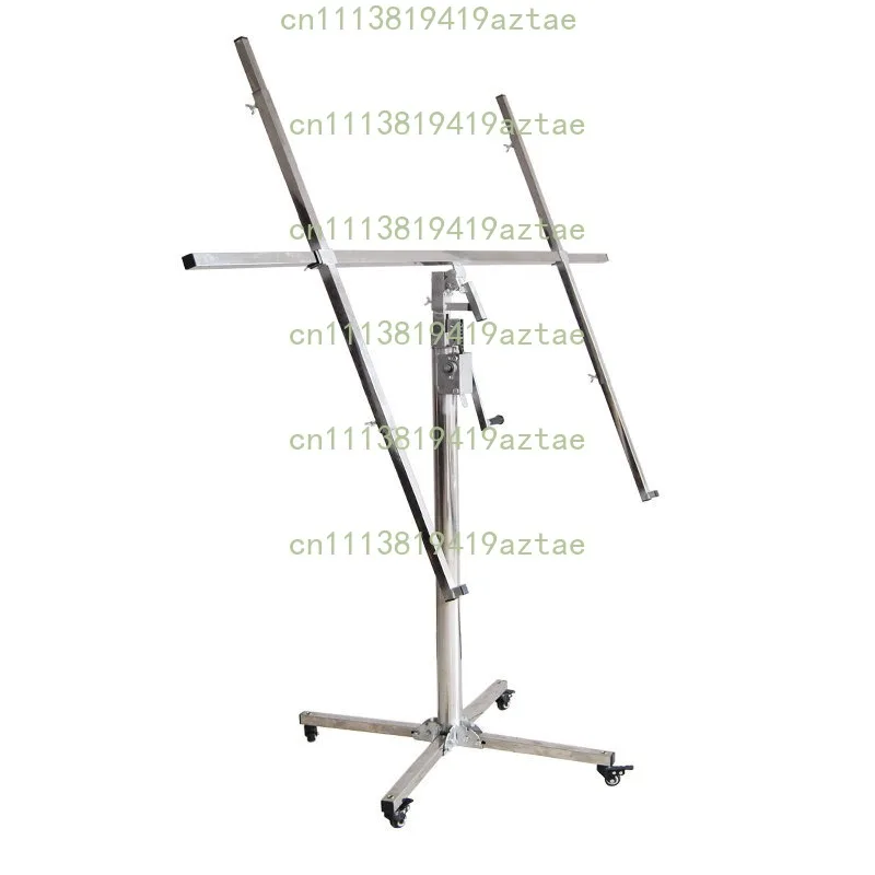 Stainless Steel Manual Drywall Lift Gypsum Board Ceiling Lifting Bracket Carpentry Tool