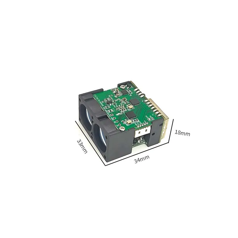 PT-150H TOF Single Point Lidar Rangefinder Module 10khz 150m UART 905nm Laser Distance Sensor for Overhead Cranes