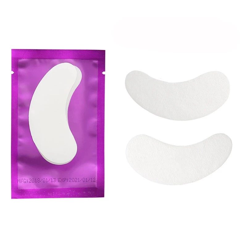 Hot Under Eye Pads Stickers Eyes Patches Eyelash Extension 100 Pairs Lash Paper Patches Application Make Up Tools