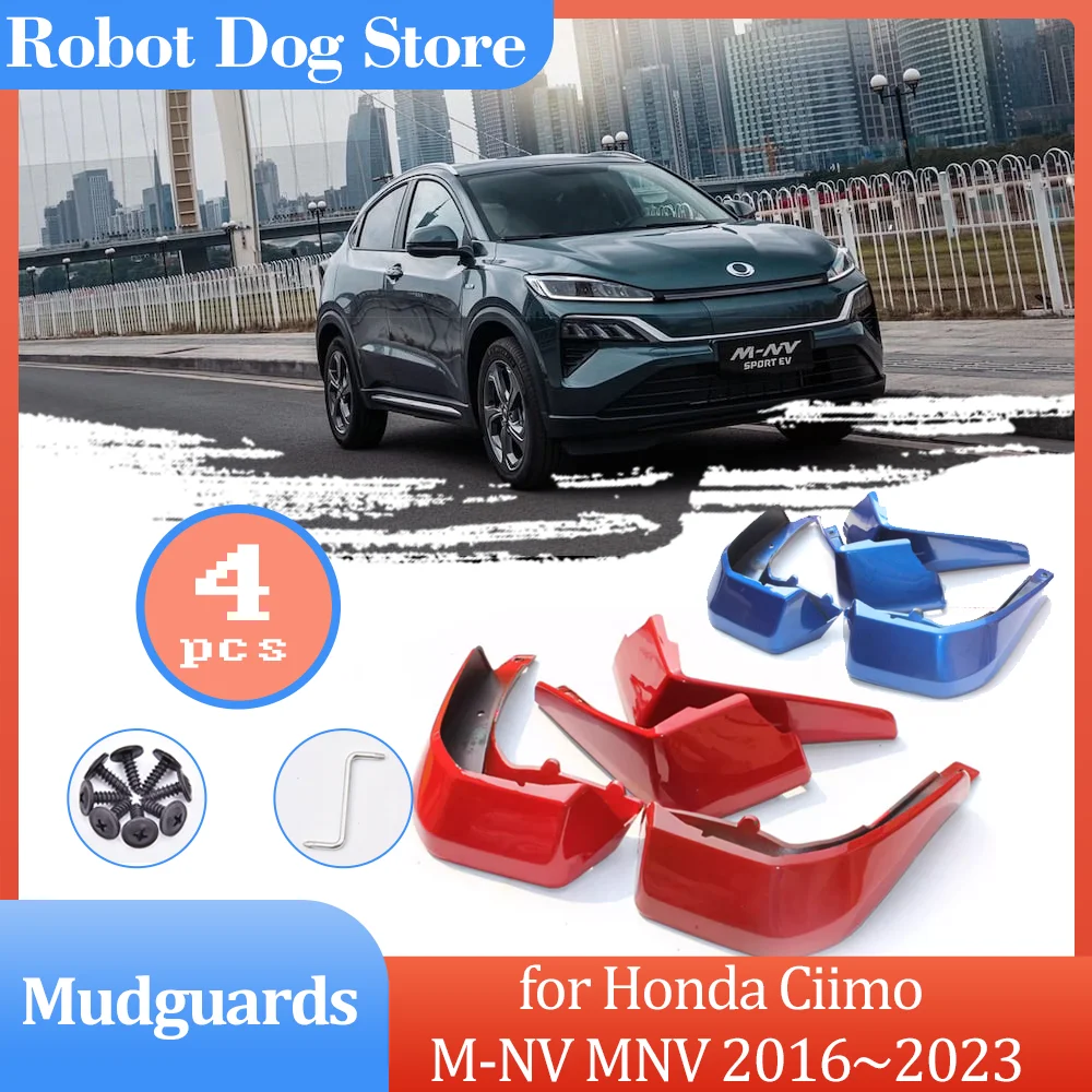 4pcs Mudguards for Honda Ciimo M-NV MNV 2016~2023 2017 Mud Flaps Part Splash Guards Cover Spoiler Fender Flare Car Accessorie