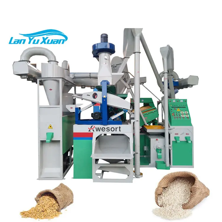 wesort rubber roller electric motor mini rice milling machines complete set combined price philippines color sorter rice mill